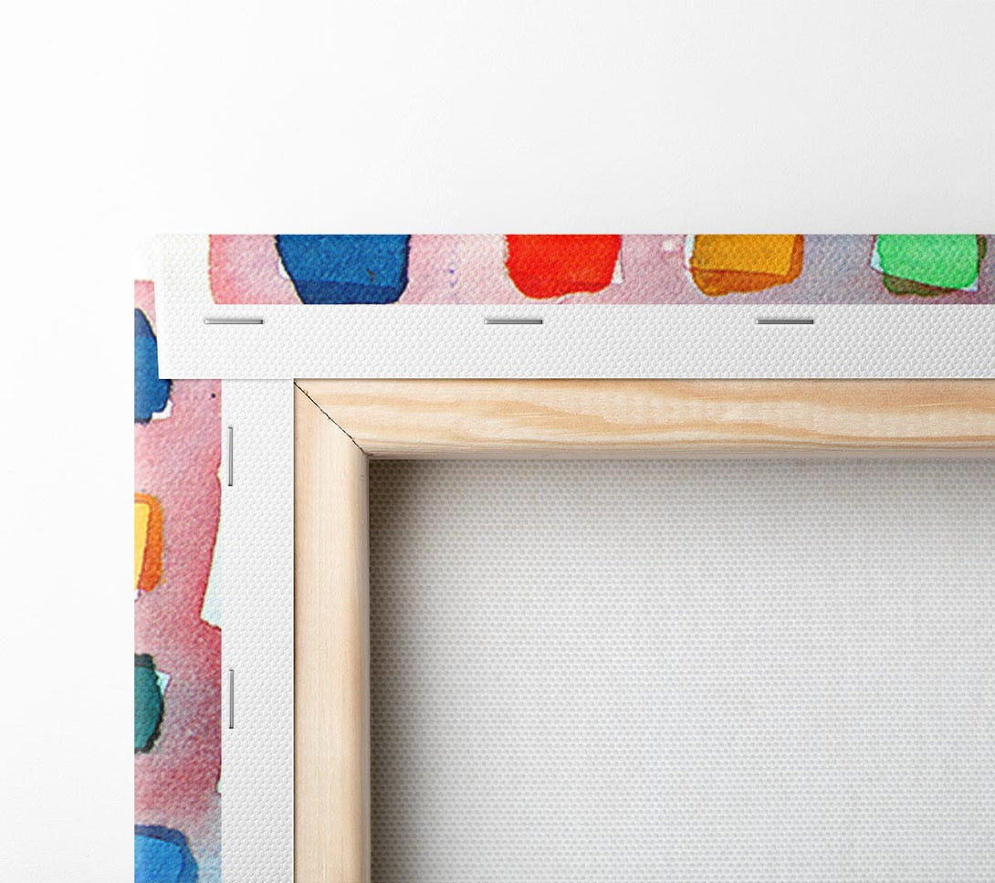  A Canvas Print of Colour Palette Canvas Wall Art