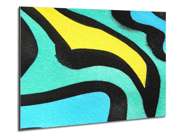 Animal Stripes 2 Metal Print