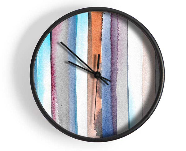 Through The Lines Clock - Wallart-Direct UK