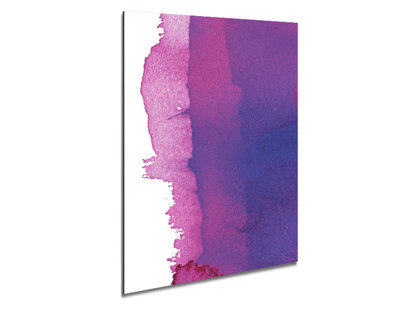 Pink Ocean Ebb Metal Print