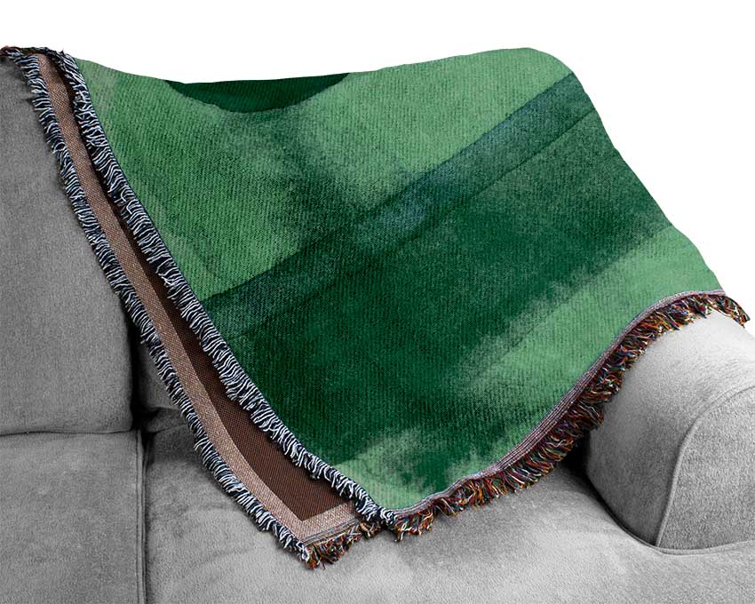 Forest Trees Woven Blanket