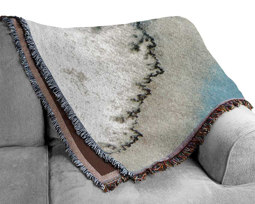 Ocean From Above Woven Blanket