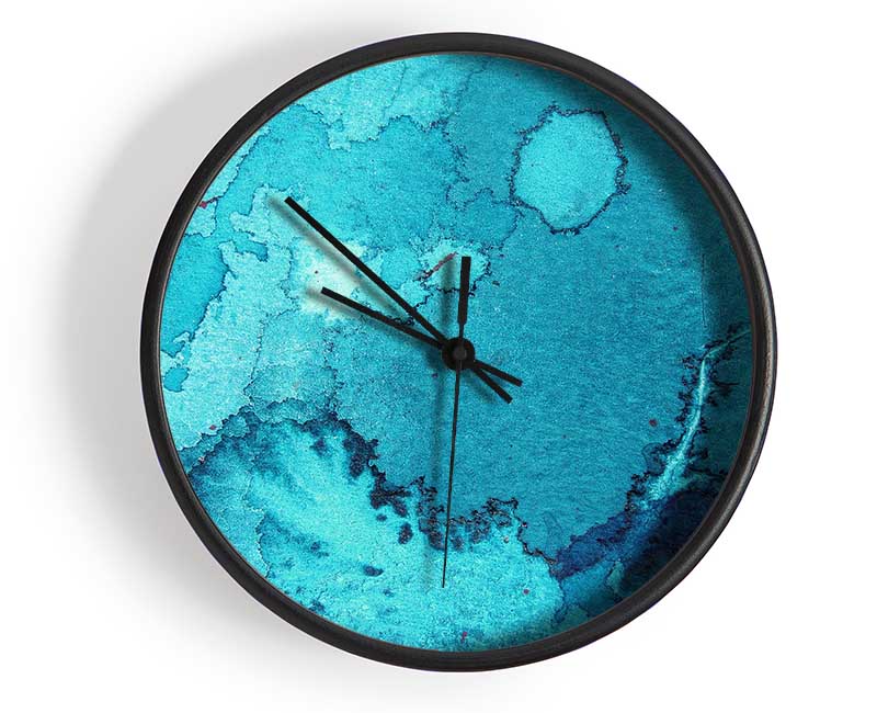 Water Planet Clock - Wallart-Direct UK