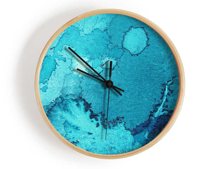 Water Planet Clock - Wallart-Direct UK