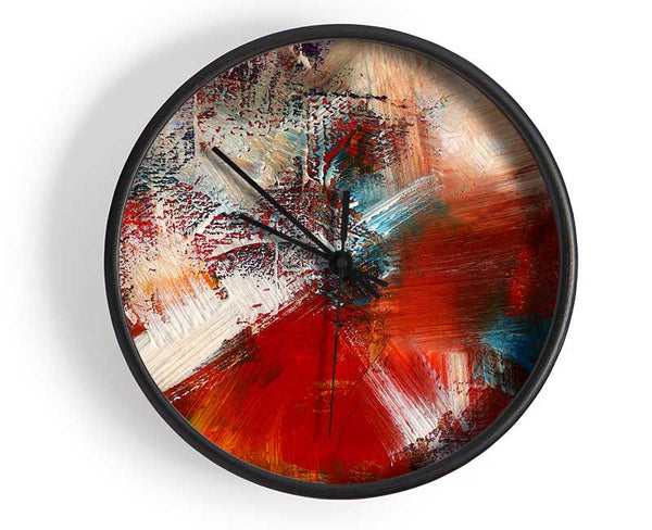 Fire Skies Clock - Wallart-Direct UK