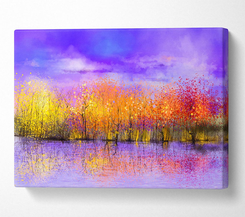 Picture of Magical Trees Canvas Print Wall Art