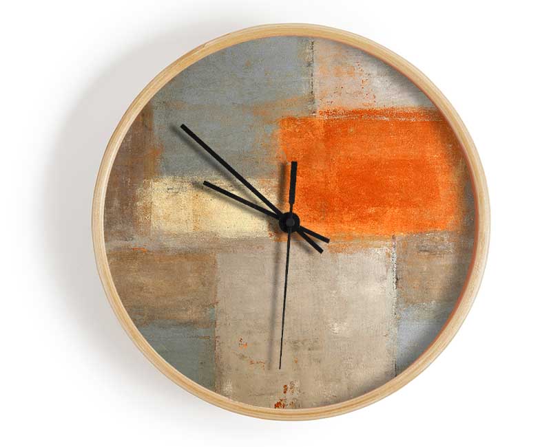 Oblong Clock - Wallart-Direct UK