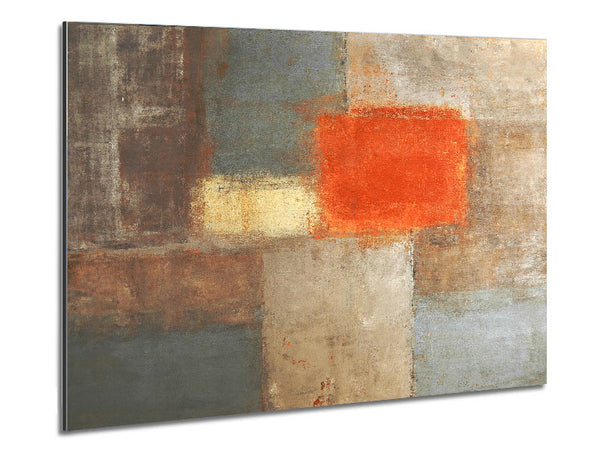 Oblong Metal Print