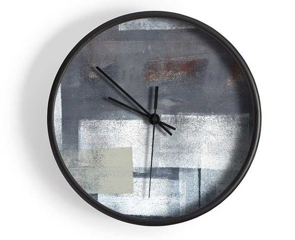 Grey Day Clock - Wallart-Direct UK