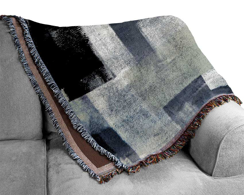 Grey Day Woven Blanket