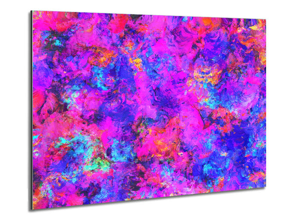 Pink Blast Metal Print
