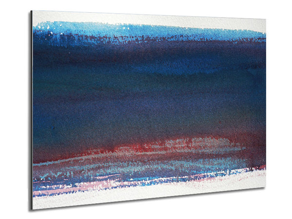 Ocean Ebb Metal Print