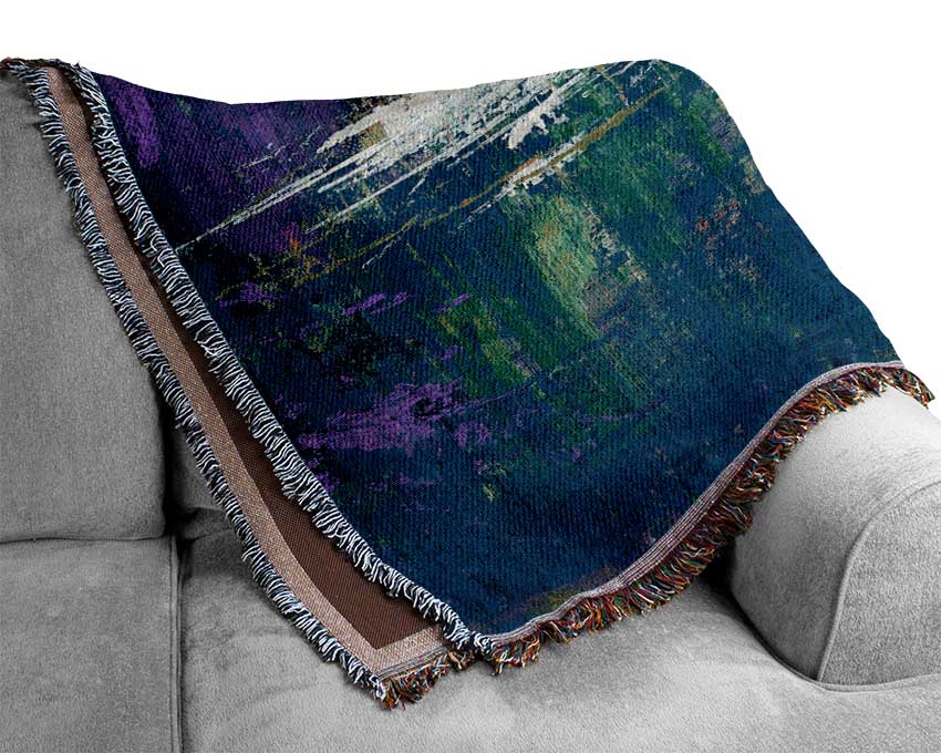 Rainbow Cross Woven Blanket