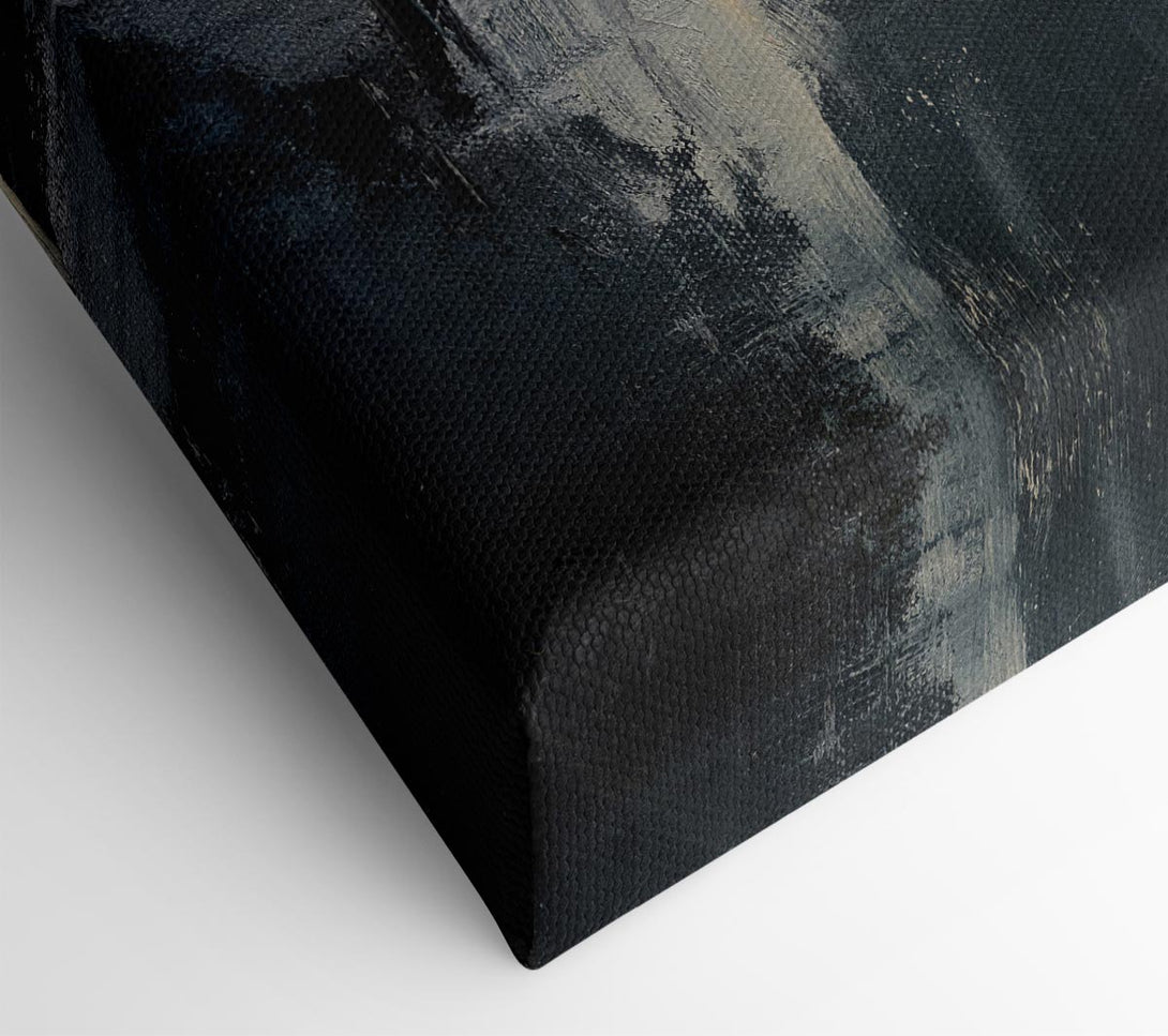 Picture of The Line Of Black Canvas Print Wall Art