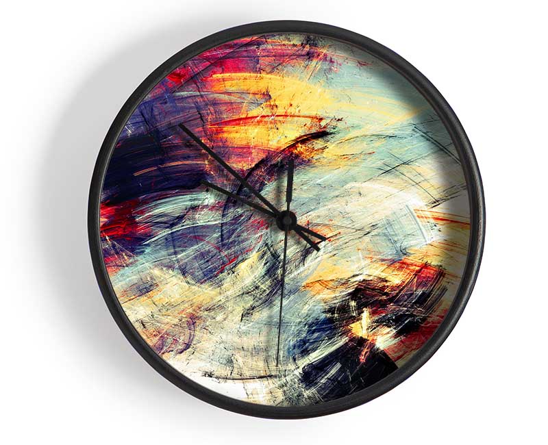 Whirlwind Clock - Wallart-Direct UK