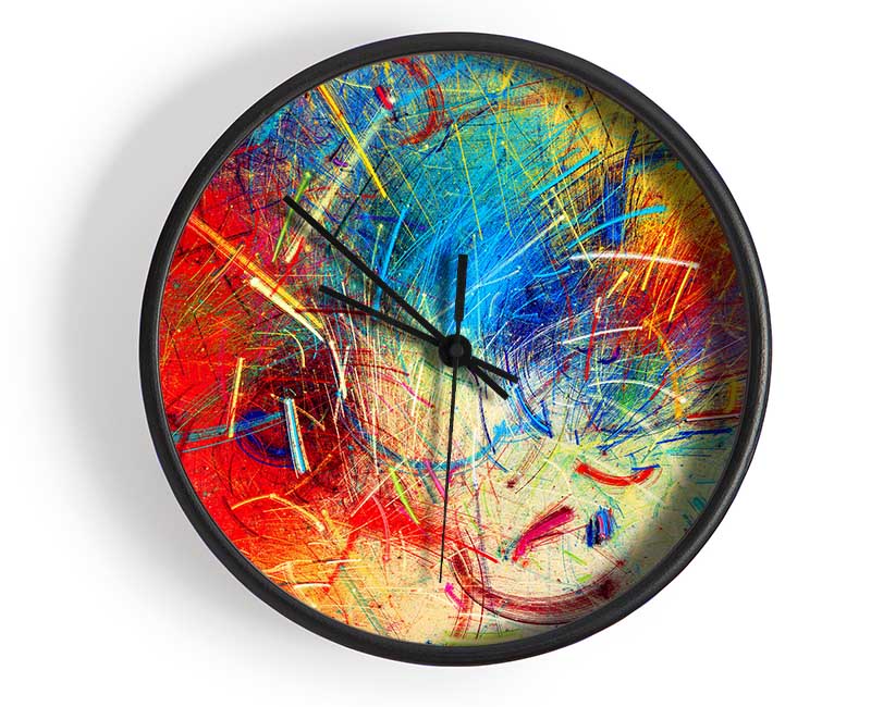 Whirlwind 2 Clock - Wallart-Direct UK