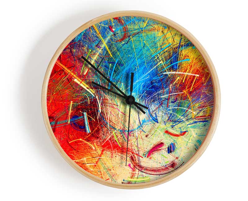 Whirlwind 2 Clock - Wallart-Direct UK