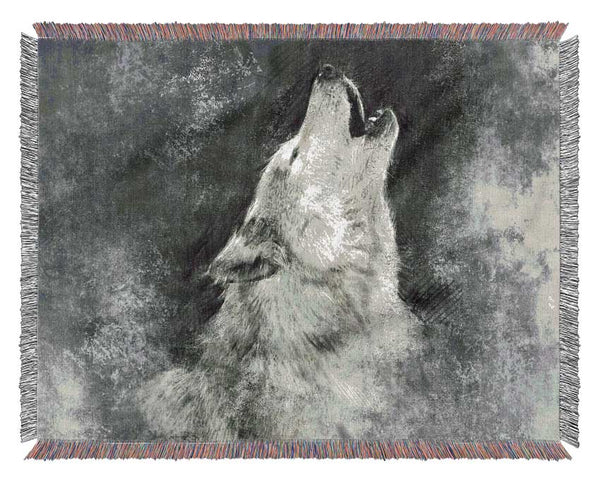 Howling Wolf Calling His Woven Blanket