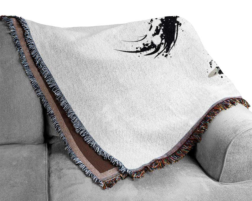 Stallion Horse Splendor Woven Blanket