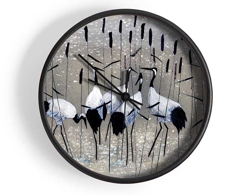 Bird Treat Clock - Wallart-Direct UK