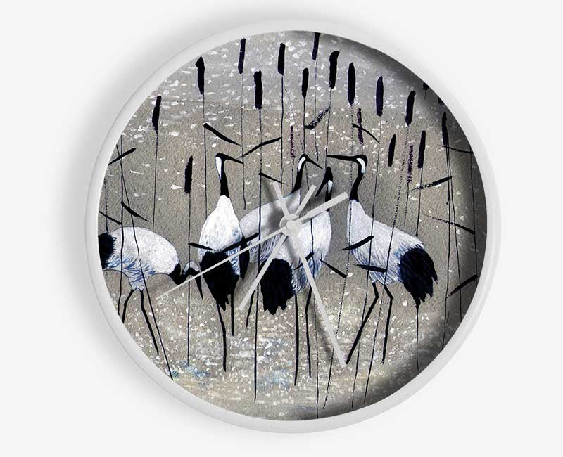 Bird Treat Clock - Wallart-Direct UK