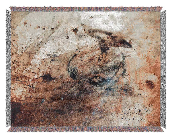 Wolf Wonder Woven Blanket