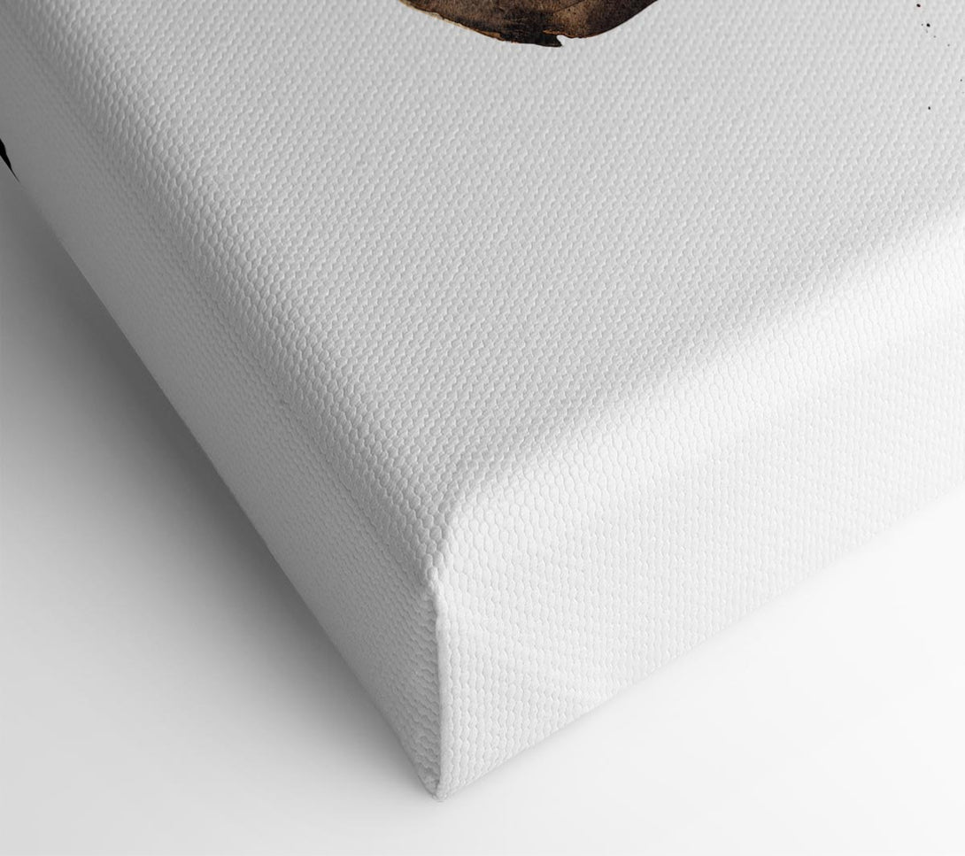 A Canvas Print of Bison Love Canvas Art