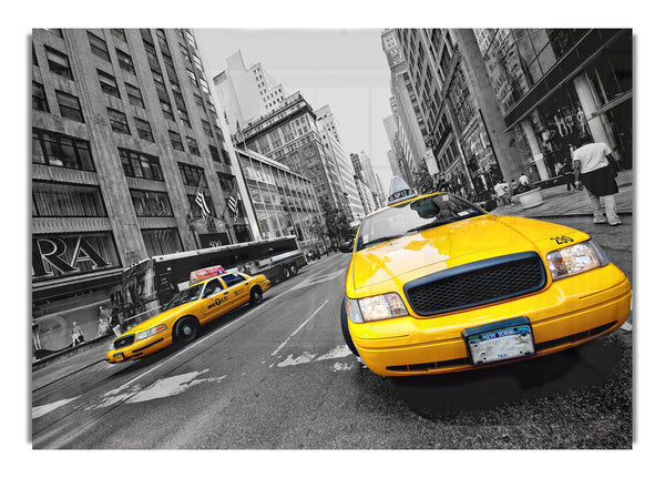 Gelbe Taxis in New York 2