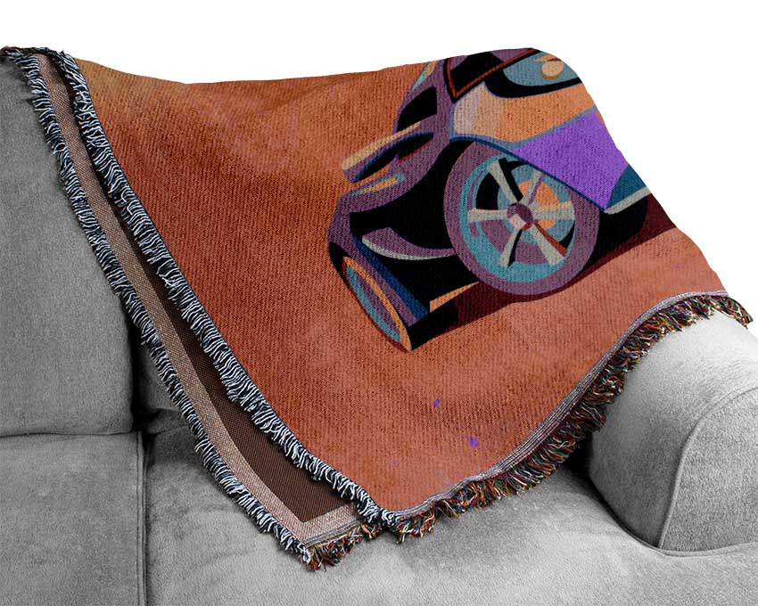Lamborgini Beauty Woven Blanket