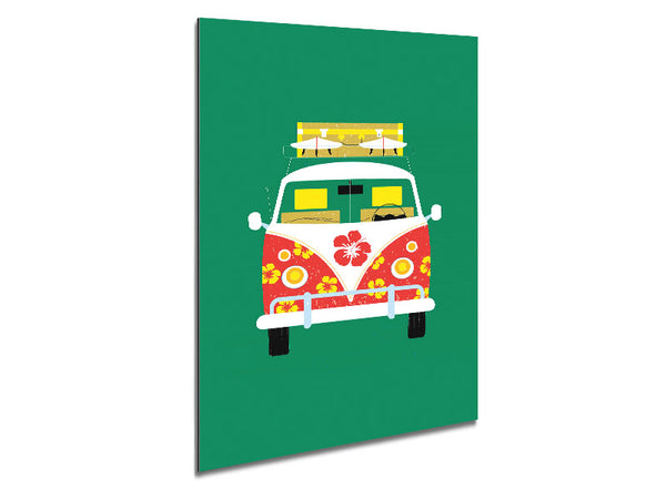 VW Camper Van Urlaubszeit