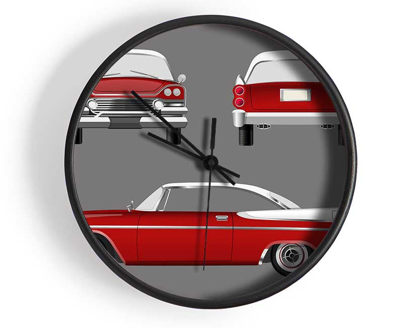 American Classic 9 Clock - Wallart-Direct UK