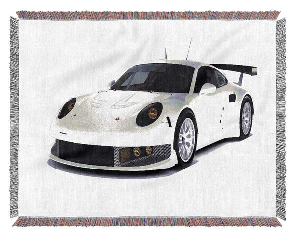 Porsche 2 Woven Blanket