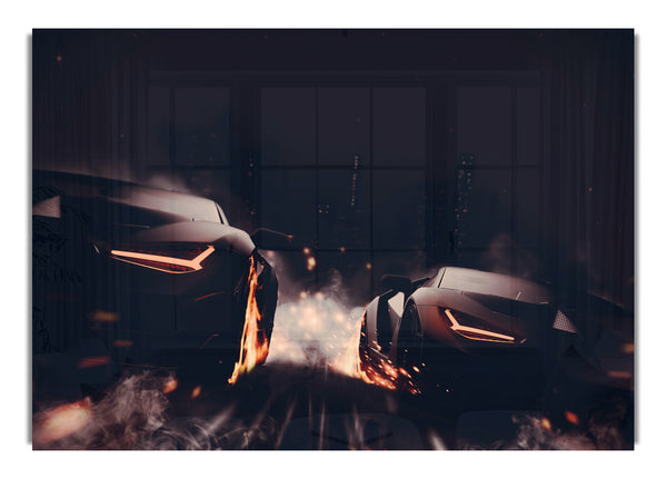 Blazing Wheel Drag Race