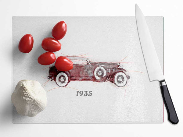 British Classic 12 Glass Chopping Board