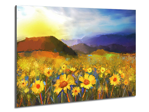 Sonnenaufgang am Gelben Berg