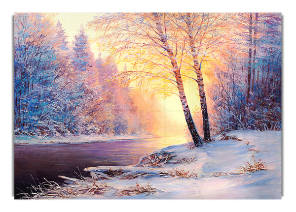 Eisige Winterschönheit