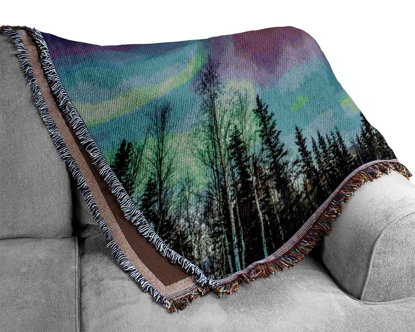 Skies Of Heaven Woven Blanket