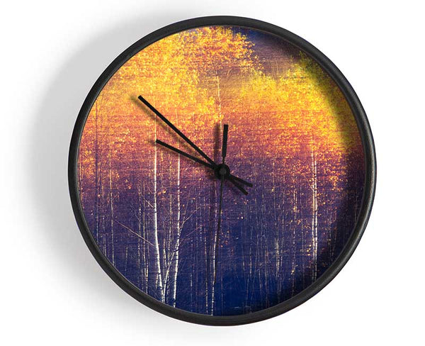 Just Gold Clock - Wallart-Direct UK