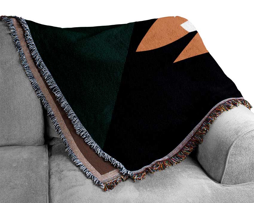 Rocket Amongst The Stars Woven Blanket
