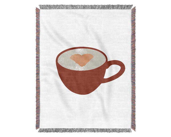 Coffee Love 5 Woven Blanket