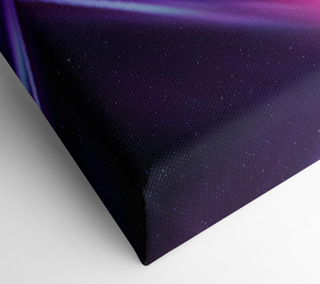  A Canvas Print of Northern Light Display Canvas Print