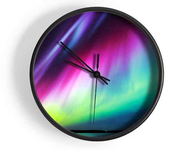 Northern Light Display Clock - Wallart-Direct UK