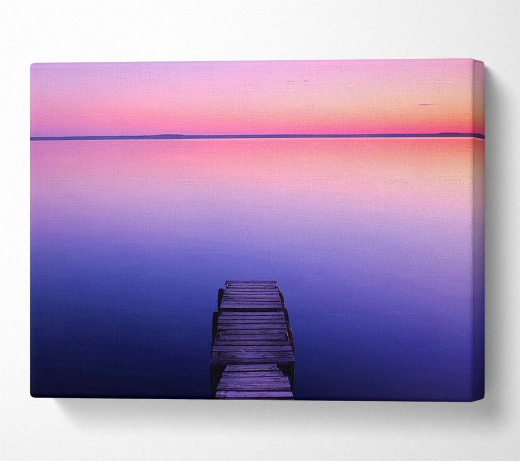 Picture of Stillness Of The Waters Canvas Print Wall Art