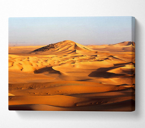  A Canvas Print of Desert Mound Canvas Art