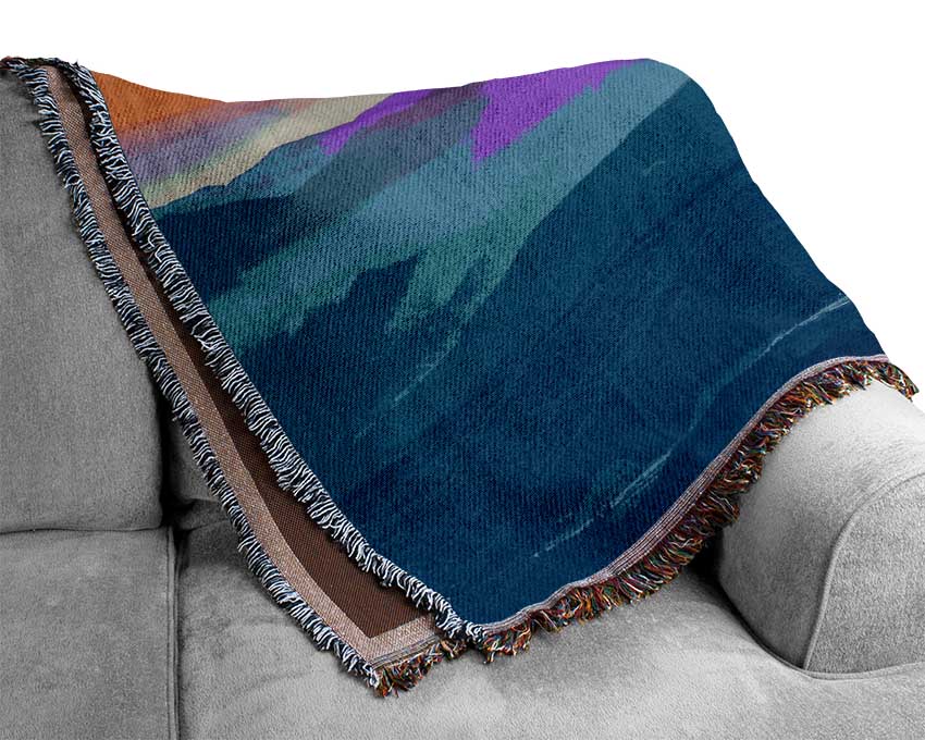 Sun Star Burst Woven Blanket