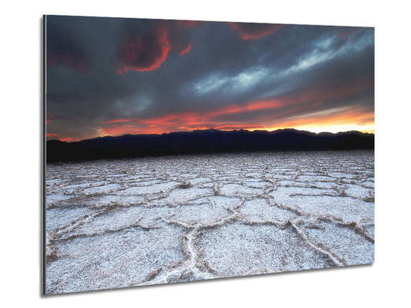 Ice Desert Metal Print