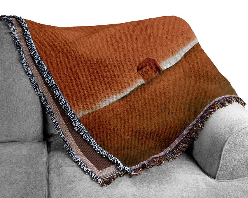 Little House On The Hill Woven Blanket