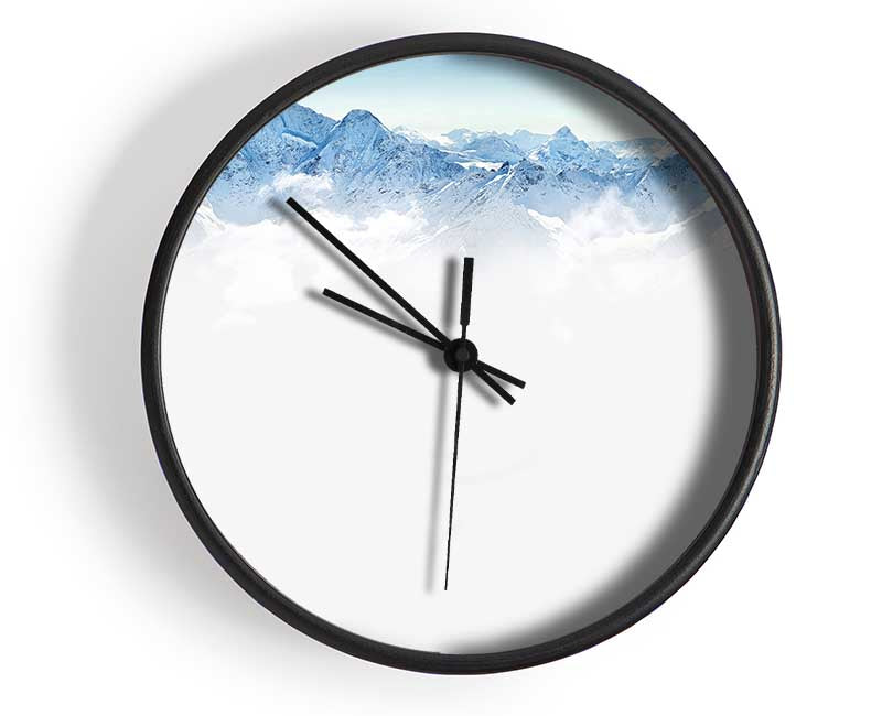 Virgin Mountains Clock - Wallart-Direct UK