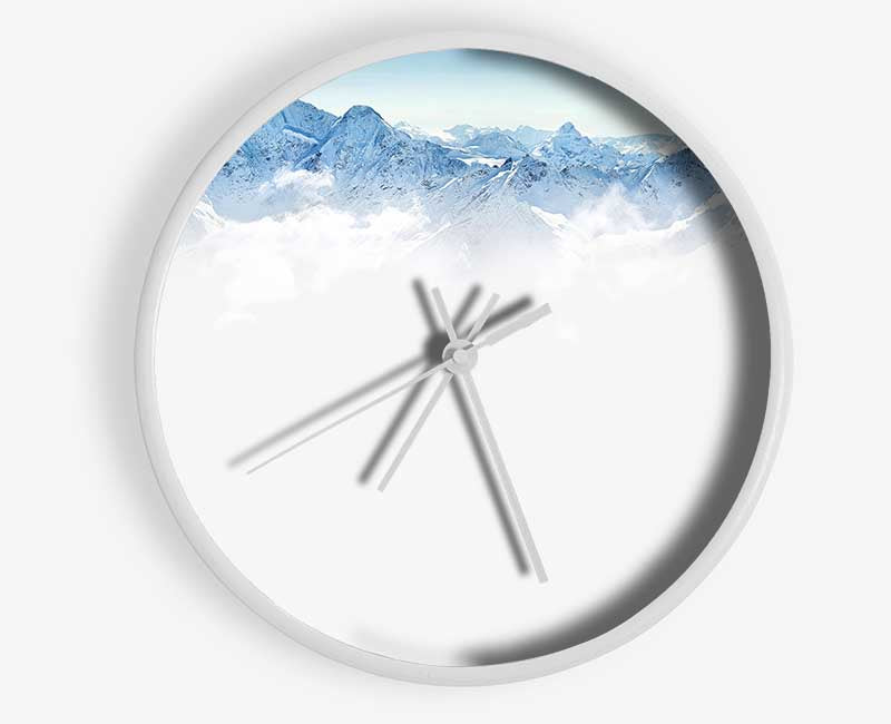 Virgin Mountains Clock - Wallart-Direct UK