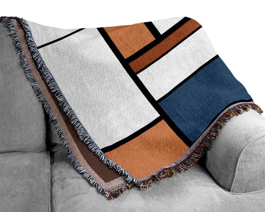 Stacking Blokes Woven Blanket